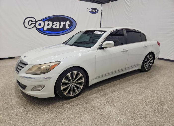 2013 HYUNDAI GENESIS 5.0L