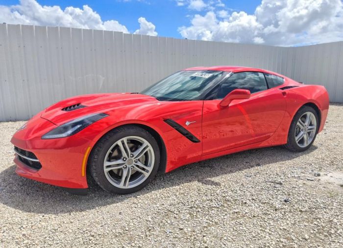 2016 CHEVROLET CORVETTE STINGRAY 1LT