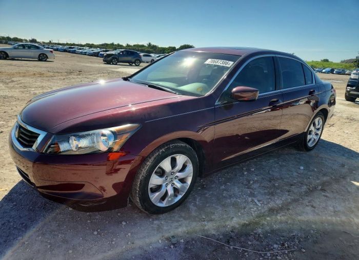2008 HONDA ACCORD EXL