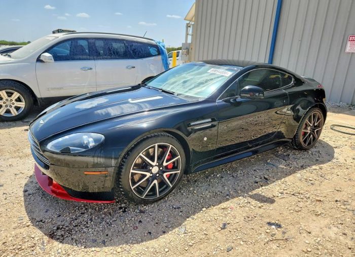 2012 ASTON MARTIN V8 VANTAGE S