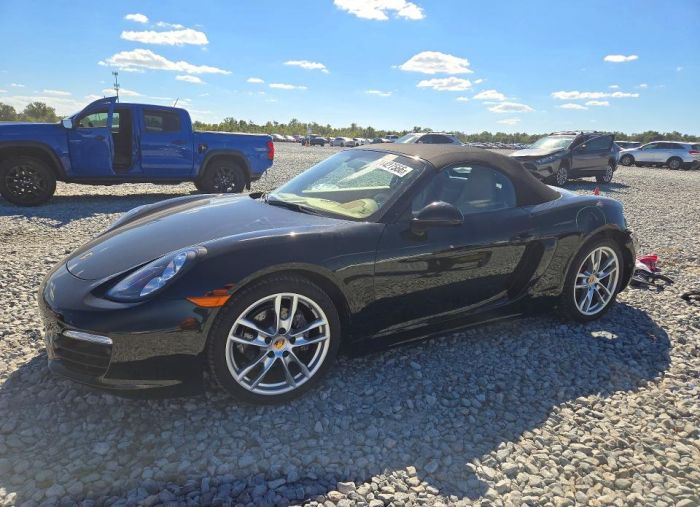2015 PORSCHE BOXSTER 